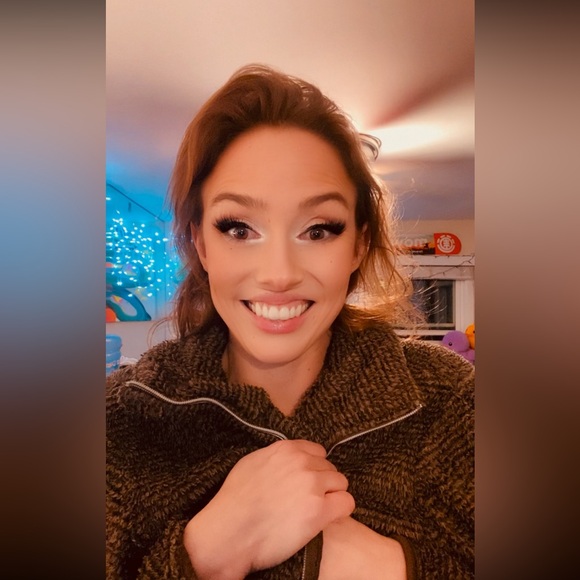 Pacific Trail Olive Green Cowl Neck Sweater